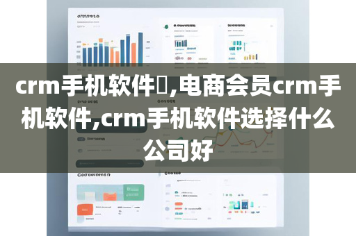 crm手机软件,电商会员crm手机软件,crm手机软件选择什么公司好